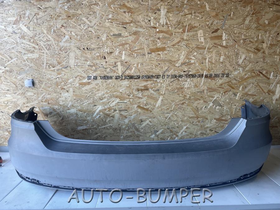 Volkswagen Polo седан 2015- Бампер задний  6RU807421 6RU807421BGRU